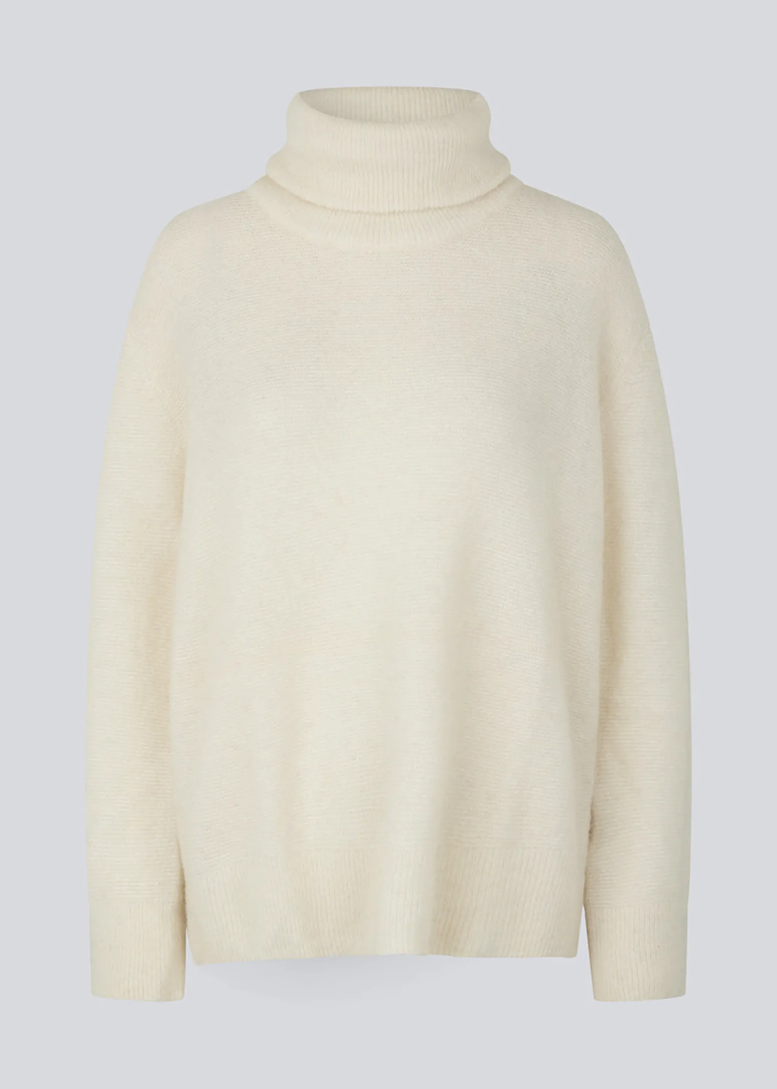 Modström AdrianMD t-neck - Soft White< Strik & Bluser