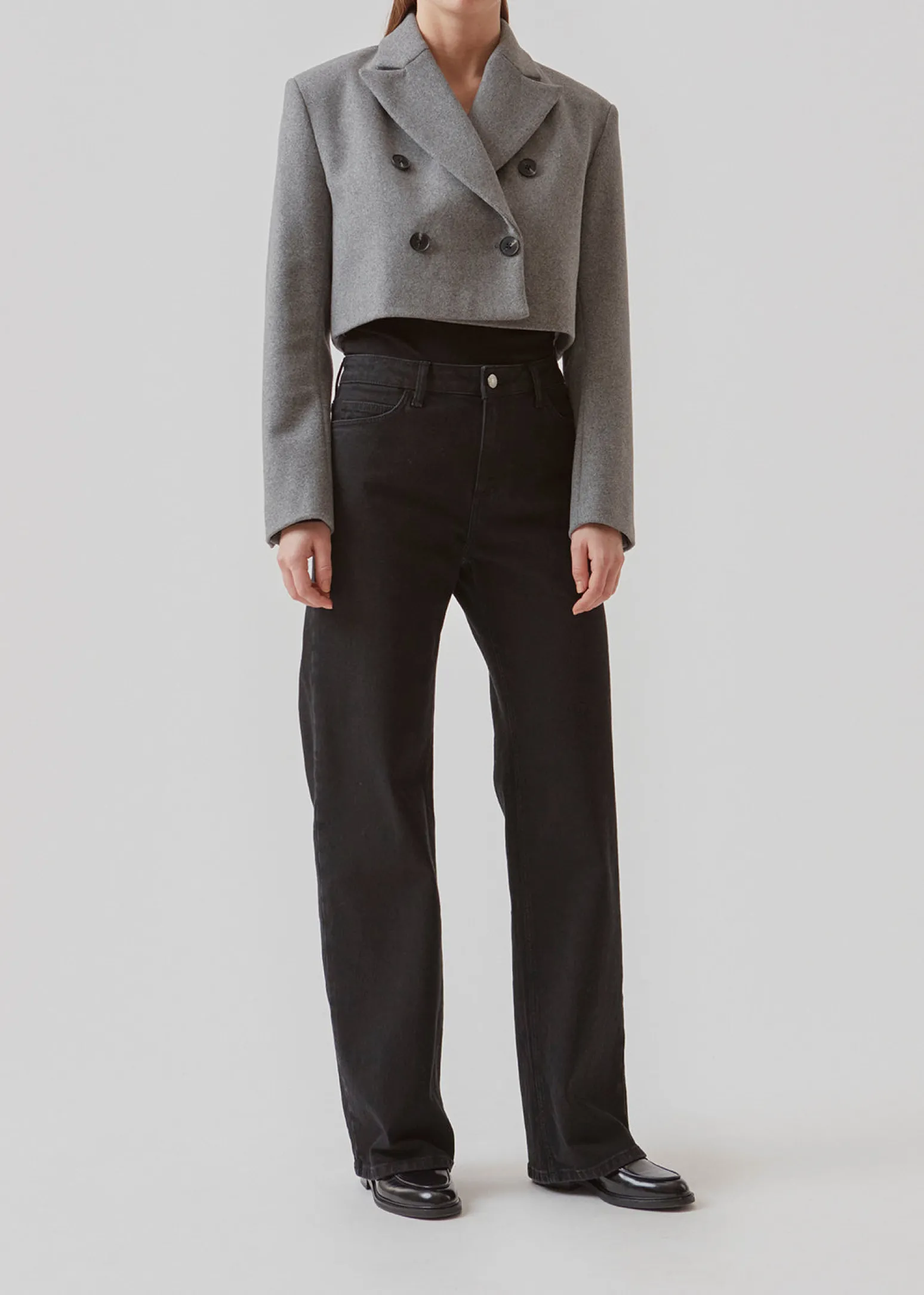 Modström AidenMD blazer - Rainy Grey< Blazere