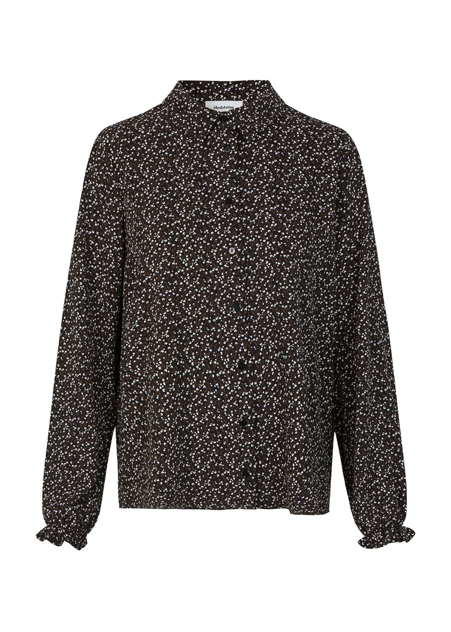 Modström AlexanderMD print shirt - Twirl Fleur< Skjorter