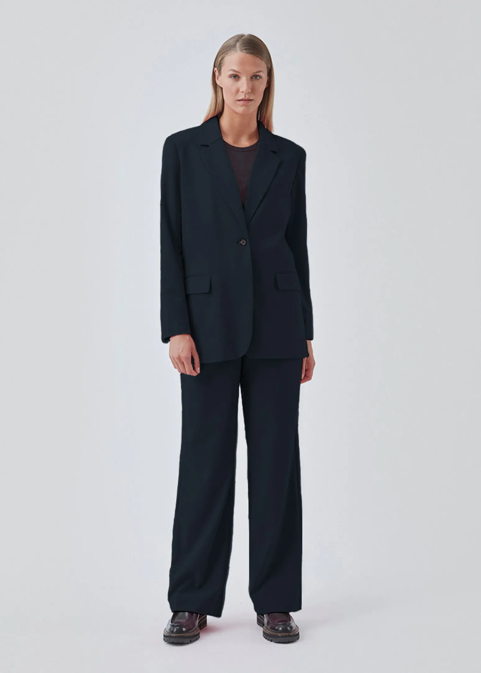 Modström AnkerMD blazer - Midnight Blue< Blazere
