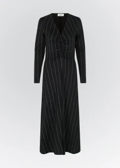 Modström BartoMD print dress - Love Love Blue< Kjoler