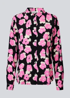 Modström BibbieMD print shirt - Cosmos Fleur< Skjorter