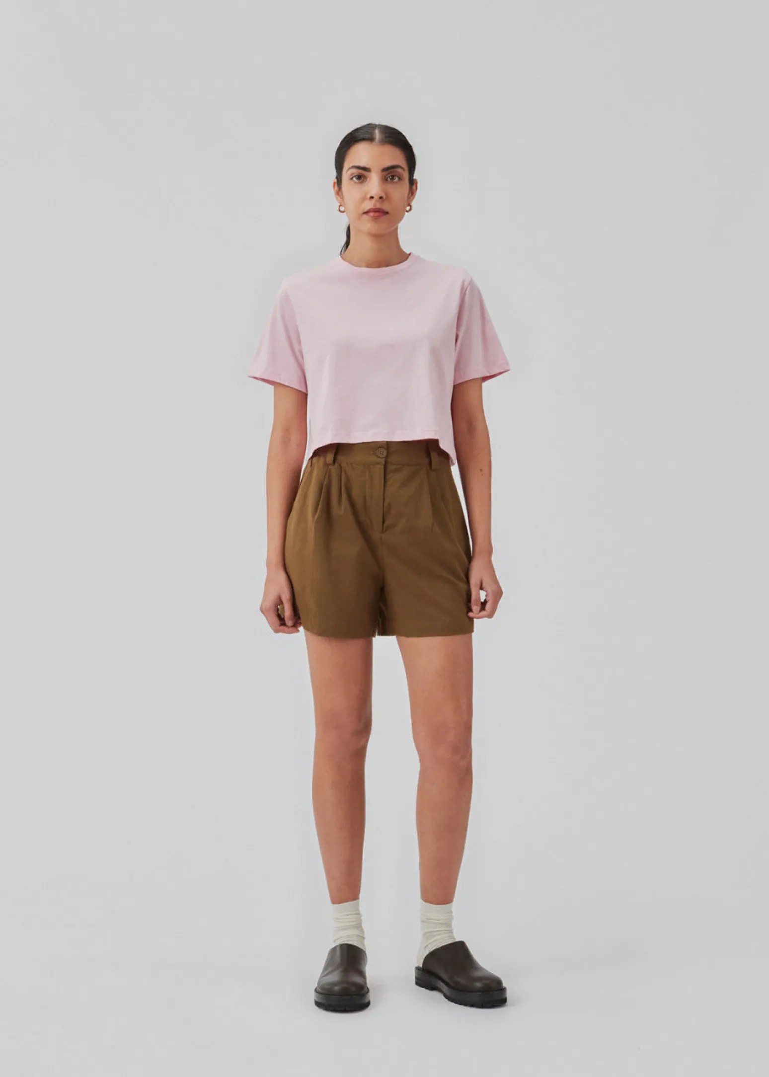 Modström CadakMD crop t-shirt - Dusty Sorbet< T-Shirts