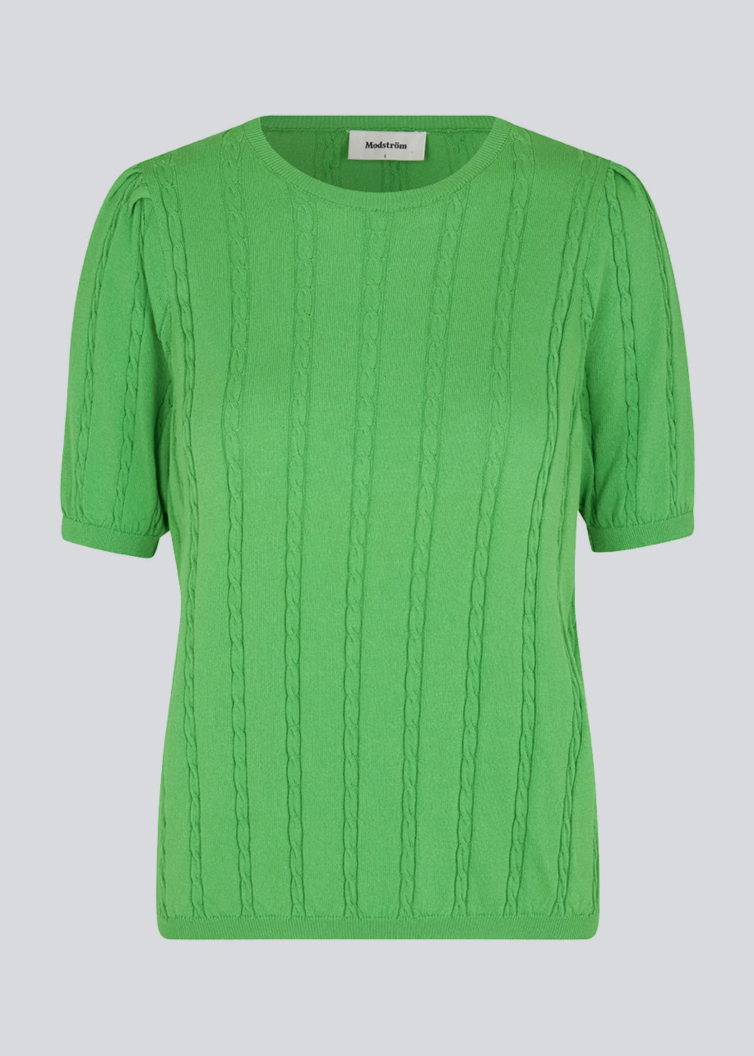Modström CarltonMD o-neck - Classic Green< Strik & Bluser