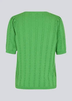 Modström CarltonMD o-neck - Classic Green< Strik & Bluser