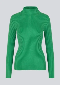 Modström CateMD t-neck - Faded Green< Strik & Bluser
