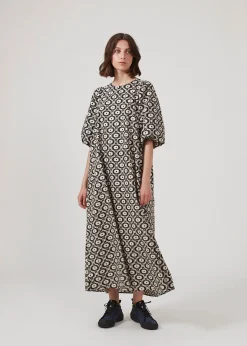 Modström CoraMD print dress - Seventies Fleur< Kjoler