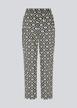 Modström CoraMD print pants - Seventies Fleur< Bukser