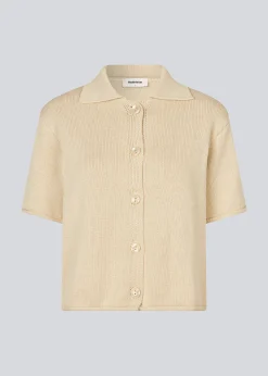 Modström CorbinMD cardigan - Summer Sand< Strik & Bluser