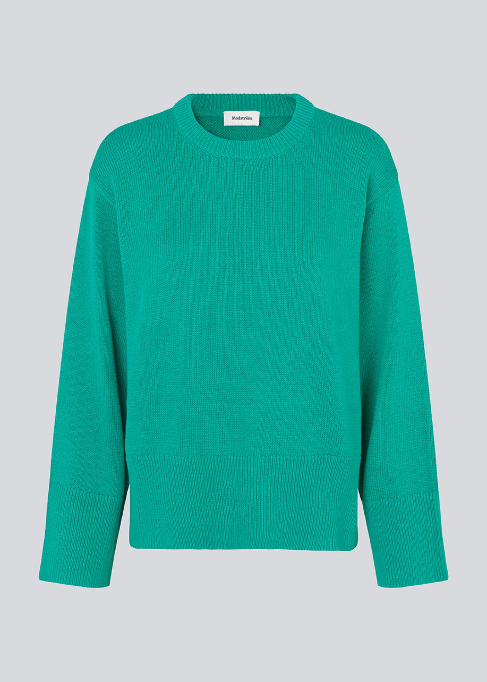 Modström CorbinMD o-neck - Deep Mint< Strik & Bluser