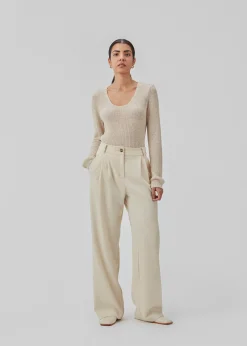 Modström CordellMD o-neck - Summer Sand< Strik & Bluser