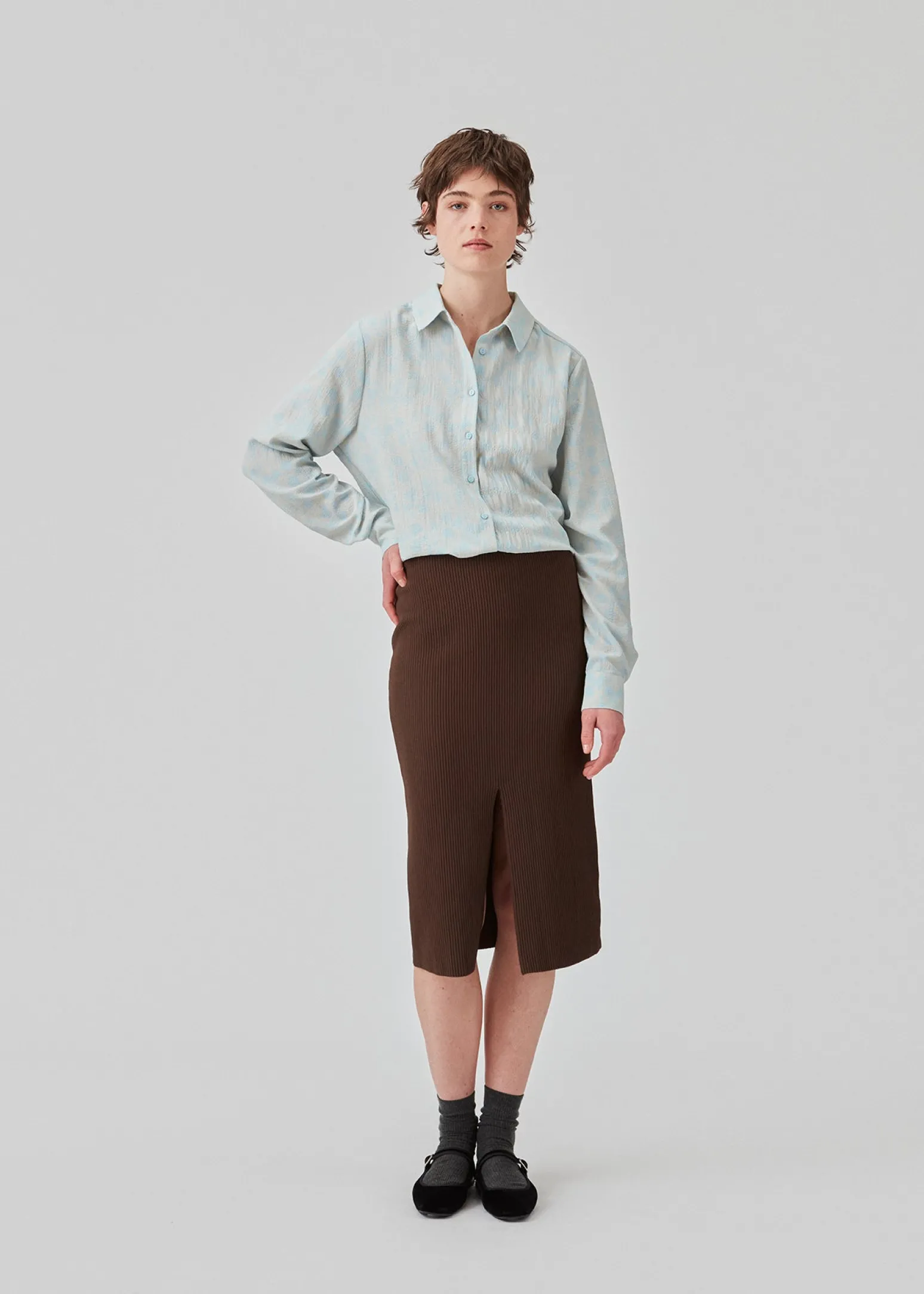 Modström CupidMD print shirt - Flower Dots< Skjorter