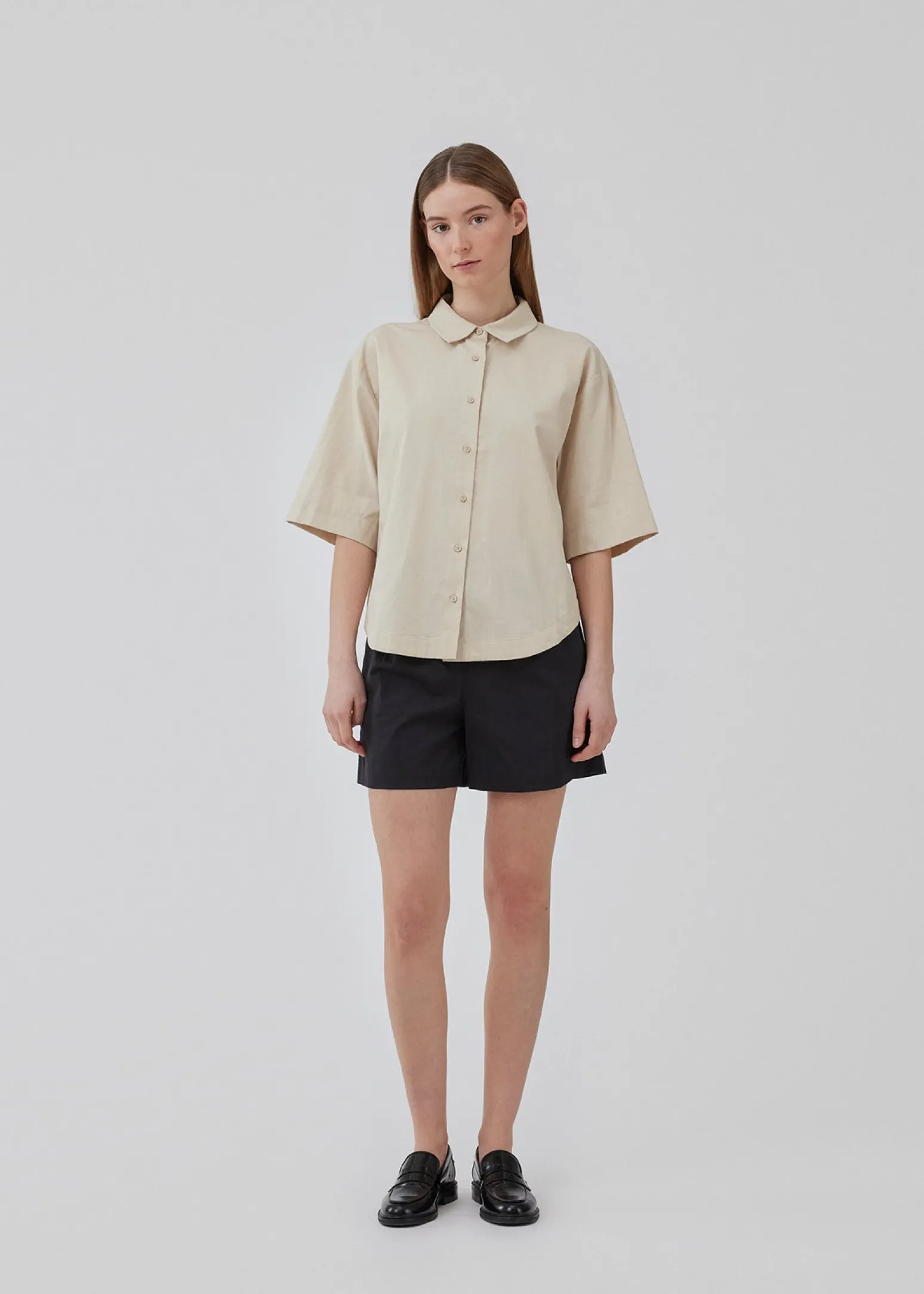 Modström CydneyMD ss shirt - Summer Sand< Skjorter