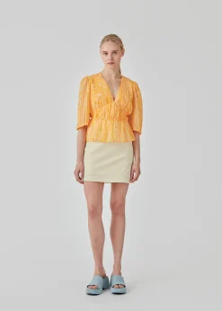 Modström DonteMD print top - Peachy Swirl< Toppe