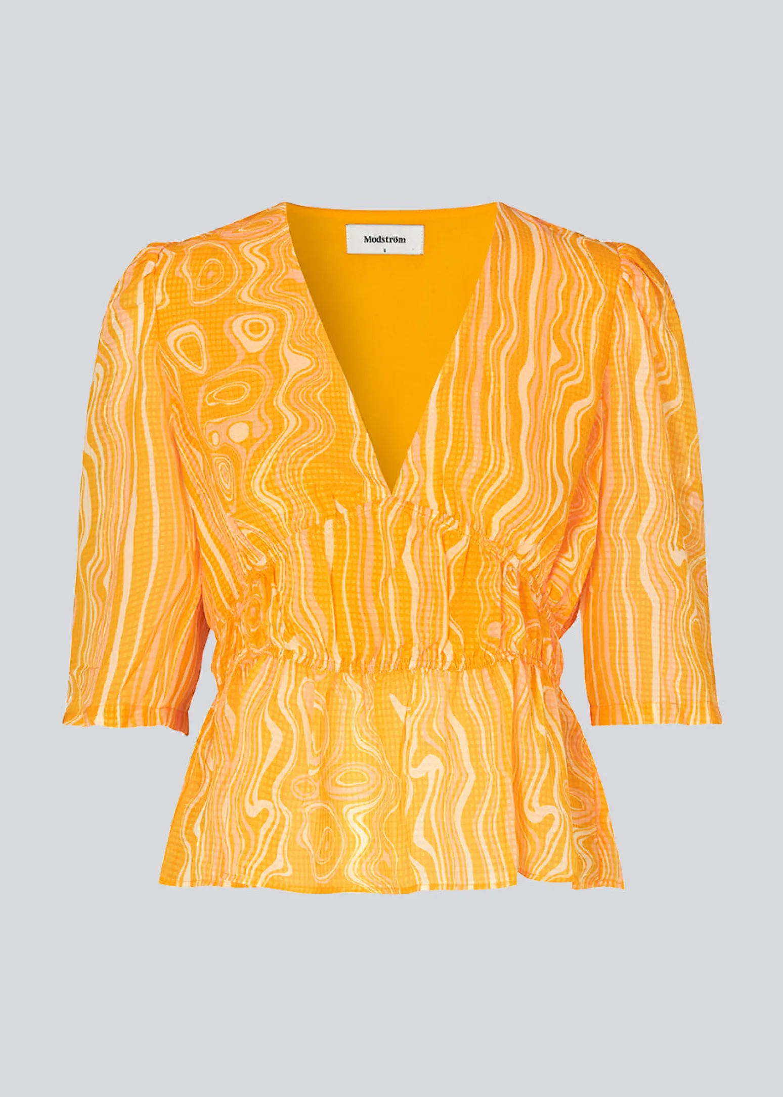 Modström DonteMD print top - Peachy Swirl< Toppe