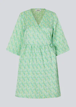 Modström DorianMD wrap dress - Calm Jade< Kjoler