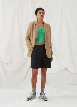 Modström DorisMD cardigan - Calm Jade< Strik & Bluser