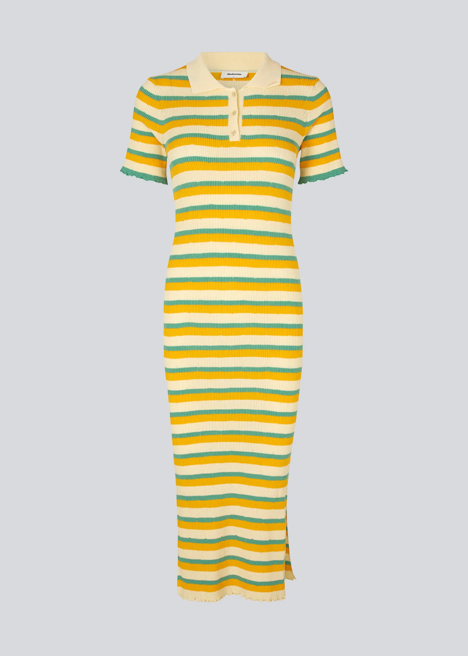 Modström DorisMD dress - Jade Gold Stripe< Kjoler