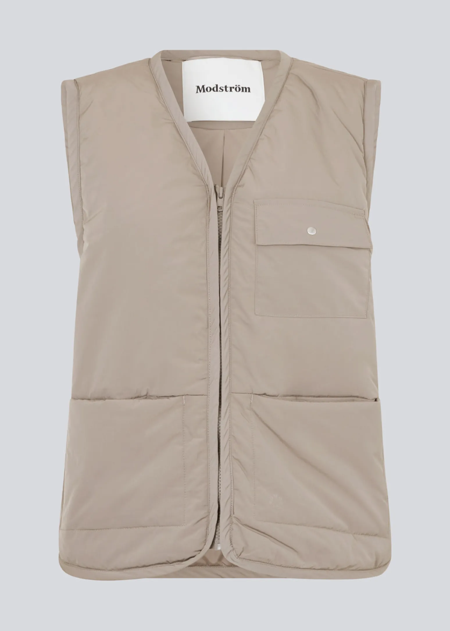 Modström EmeryMD vest - Spring Stone< Veste|Frakker & Jakker