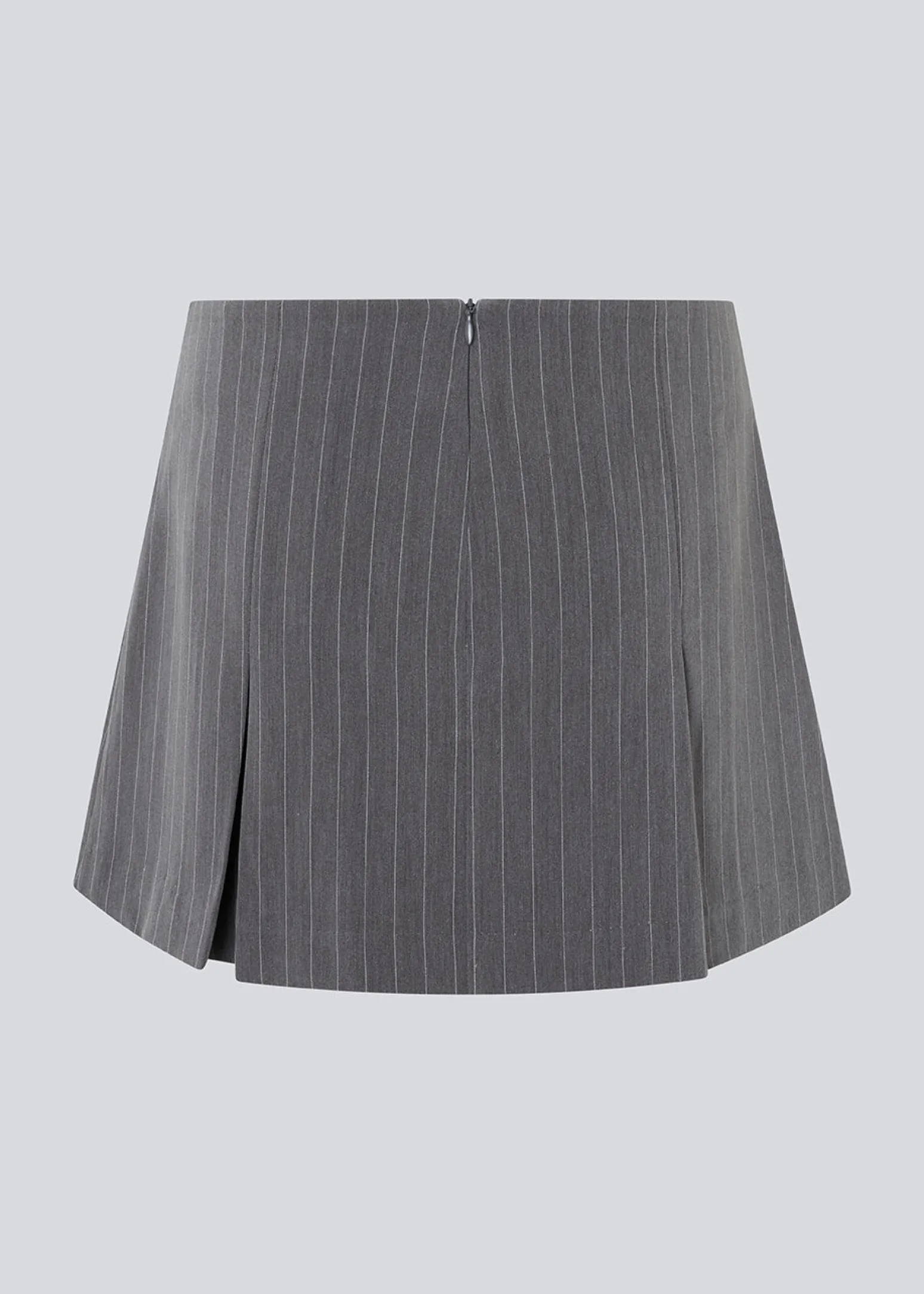 Modström EmiliaMD bow skirt - Grey Pinstripe< Nederdele