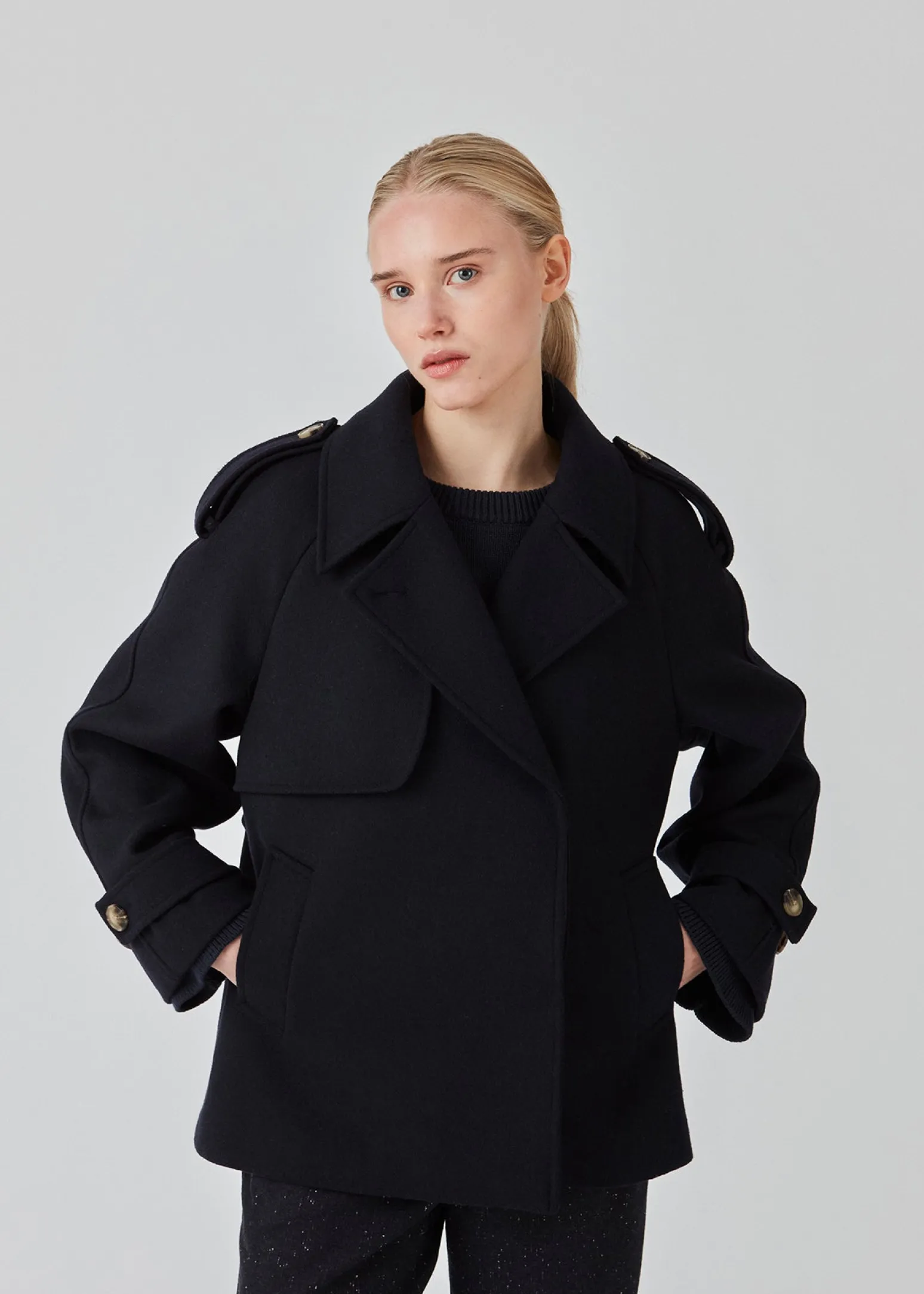 Modström EsmundMD jacket - Navy Sky< Frakker & Jakker