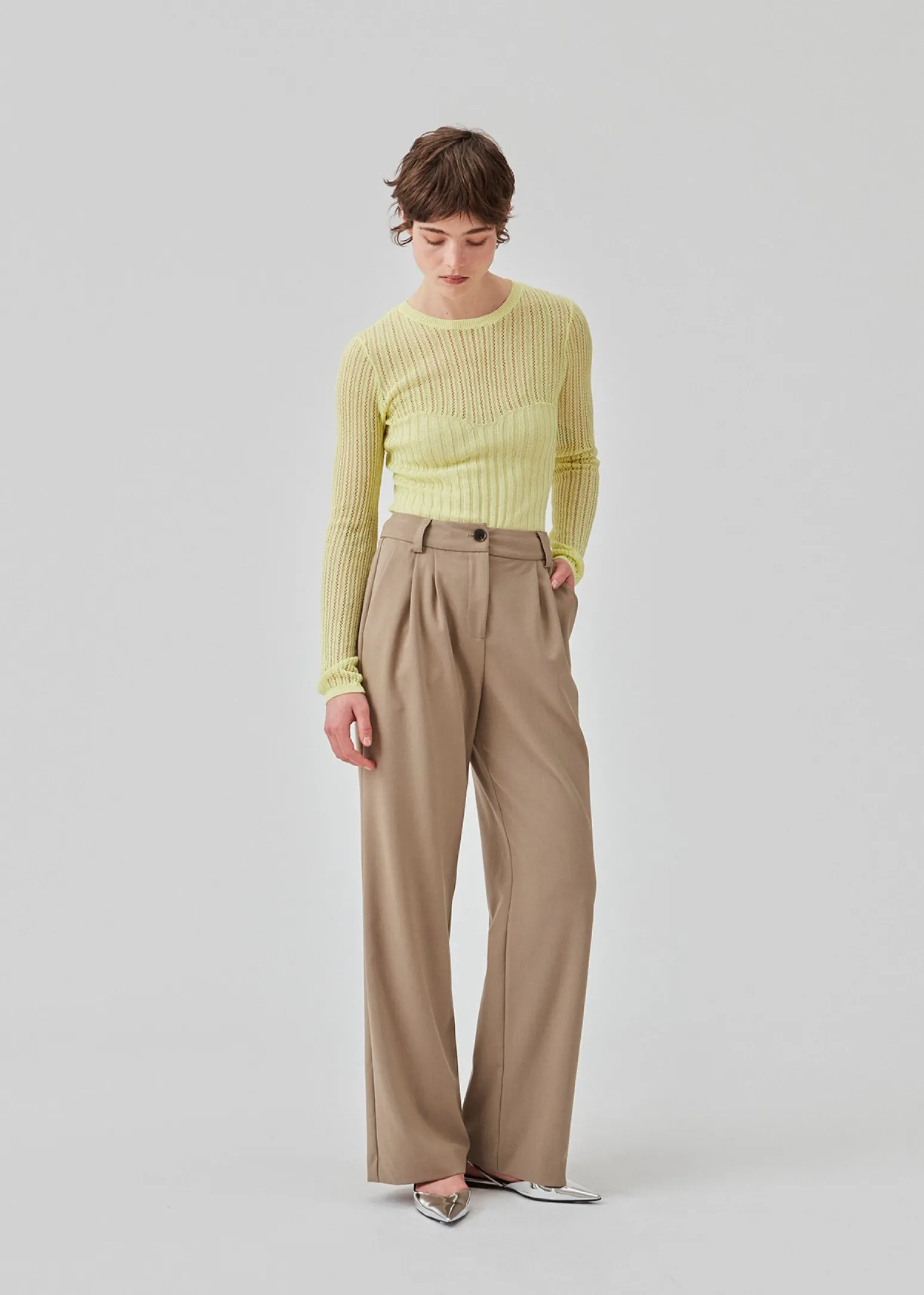 Modström FaddieMD o-neck -< Strik & Bluser