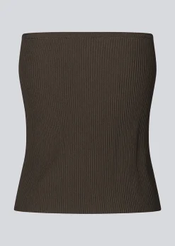 Modström FainaMD tube top - Dark Coffee< Toppe
