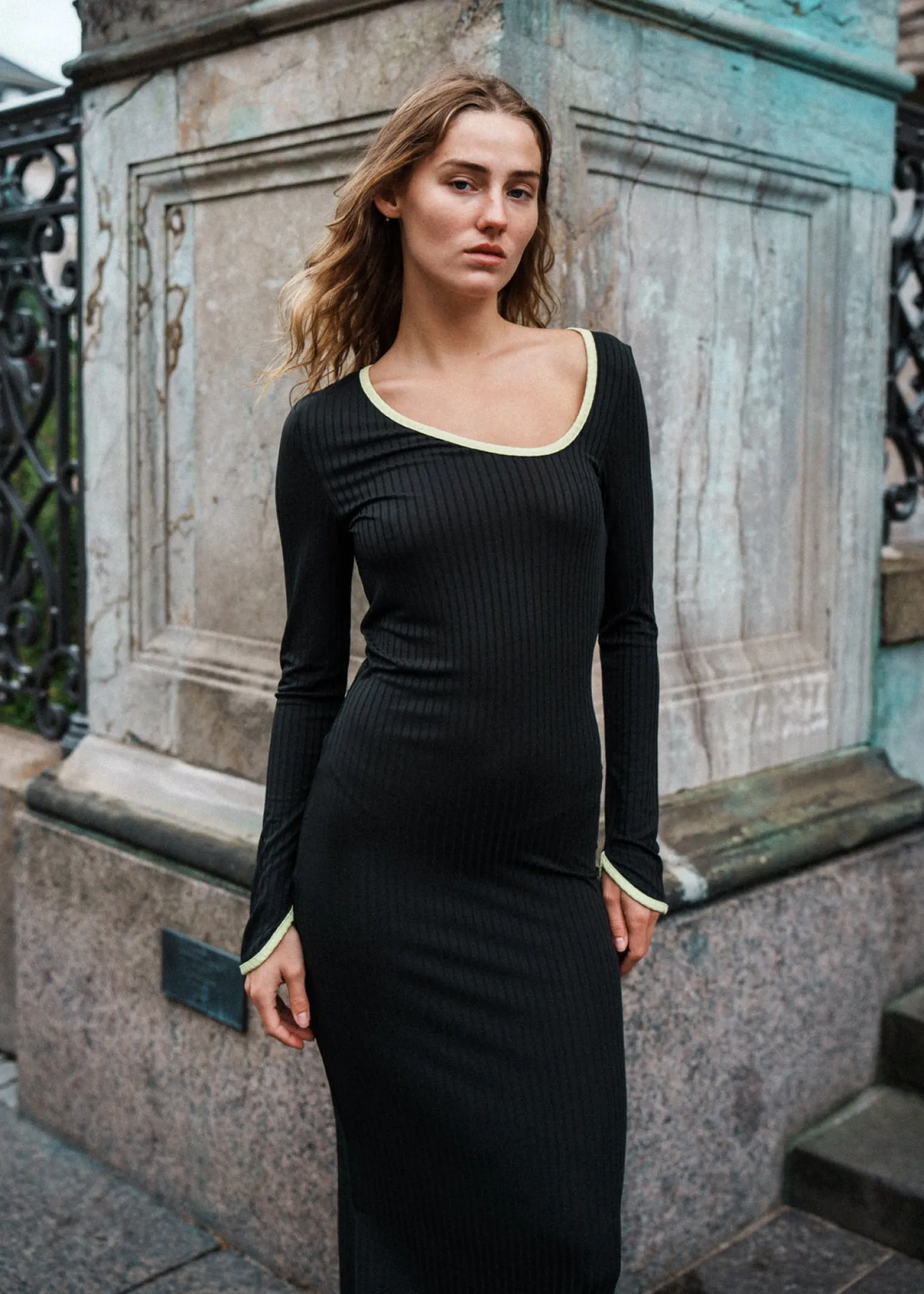 Modström FaizMD dress - Deep Pine< Kjoler