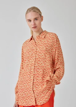 Modström FammiMD print shirt - Cherry Bloom< Skjorter
