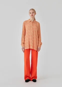 Modström FammiMD print shirt - Cherry Bloom< Skjorter