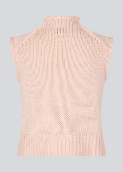 Modström FelipeMD vest - Pale Pink< Veste|Strik & Bluser