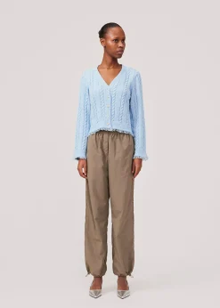 Modström FinaMD cardigan - Cool Blue< Strik & Bluser