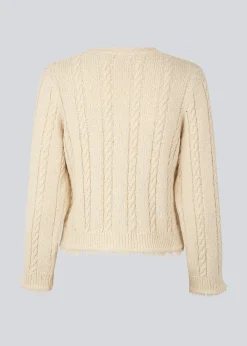 Modström FinaMD cardigan - Summer Sand< Strik & Bluser