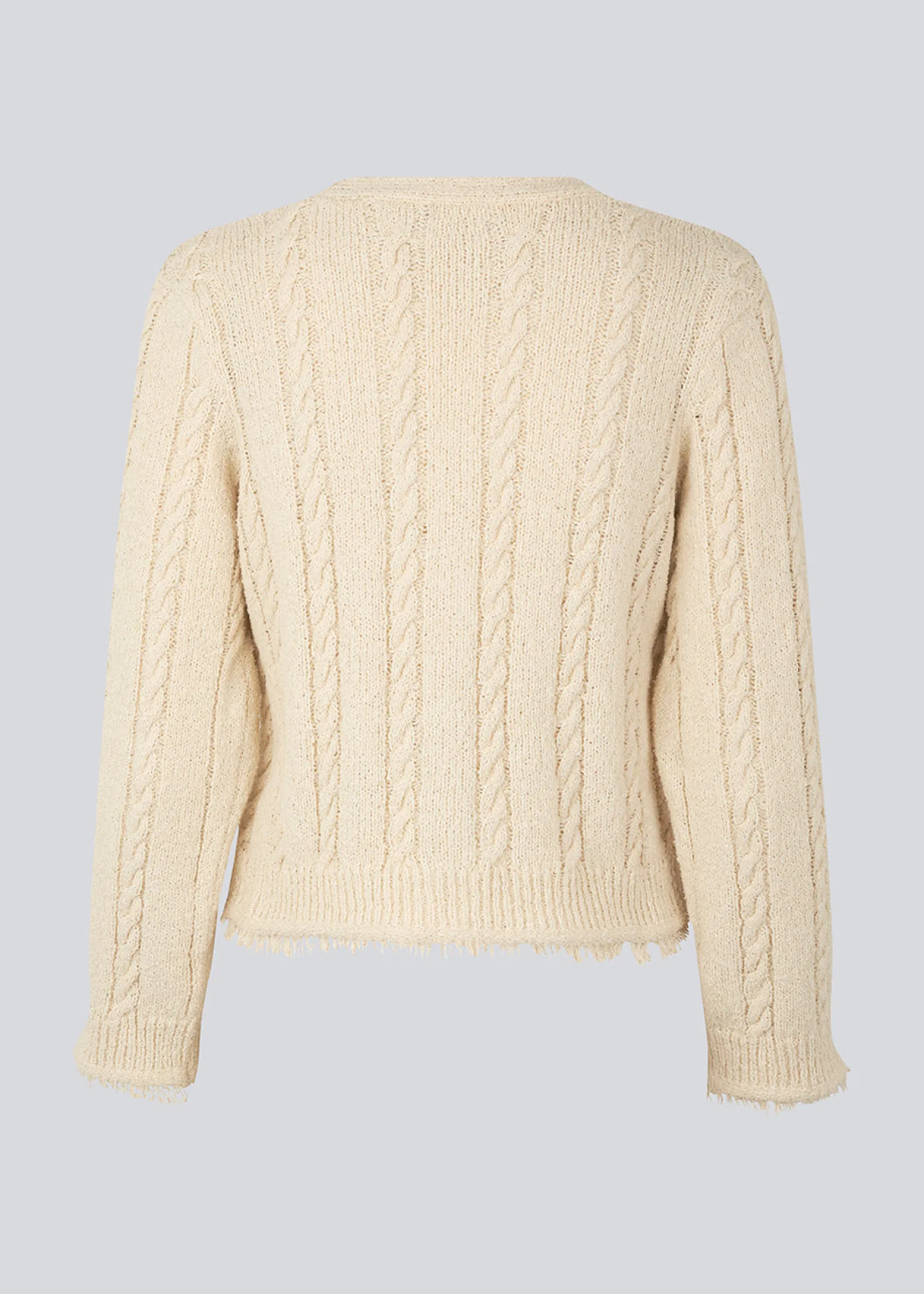 Modström FinaMD cardigan - Summer Sand< Strik & Bluser
