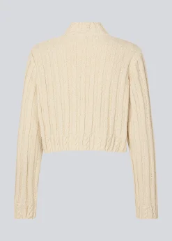 Modström FinaMD o-neck - Summer Sand< Strik & Bluser