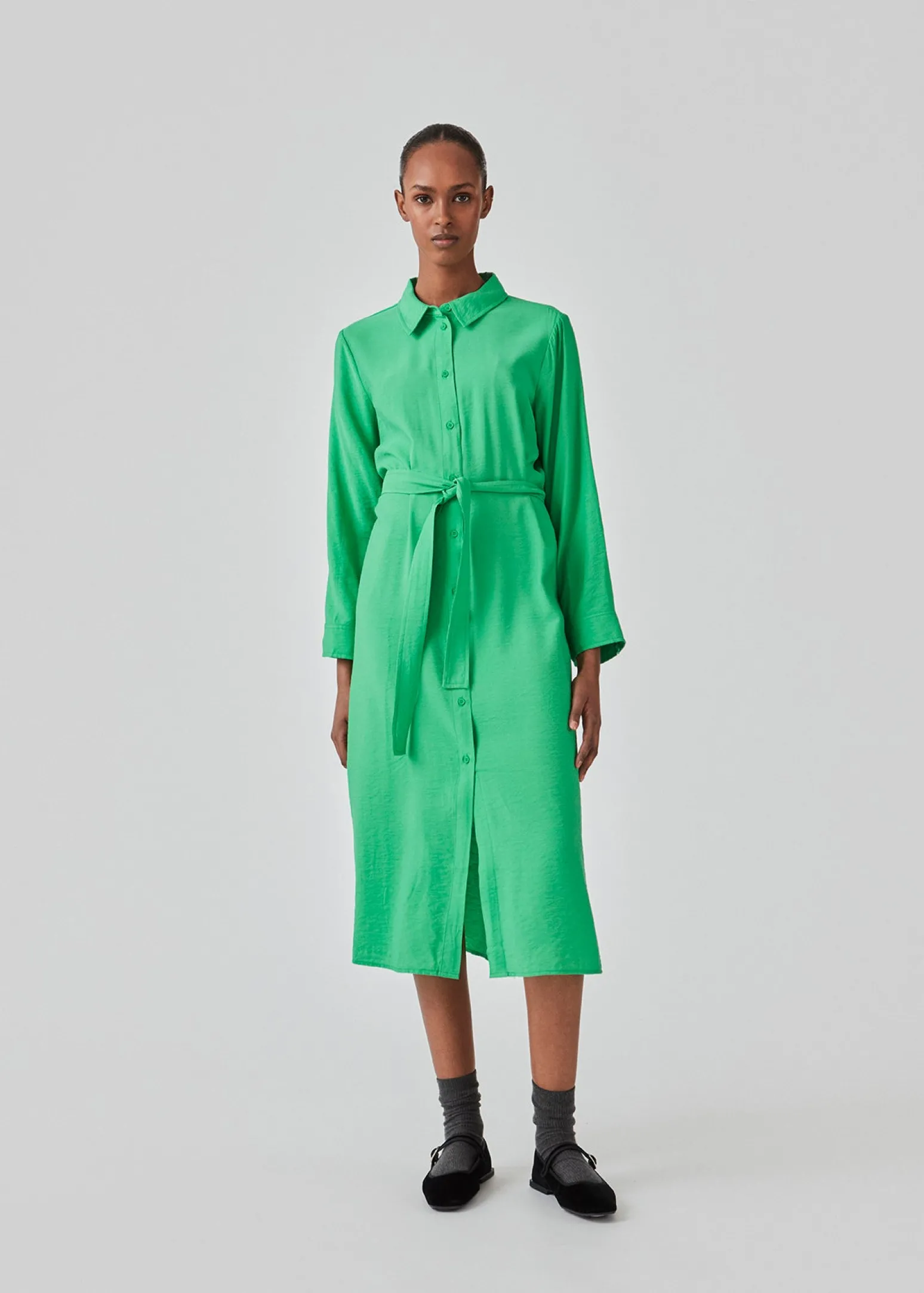 Modström FisherMD dress - Faded Green< Kjoler
