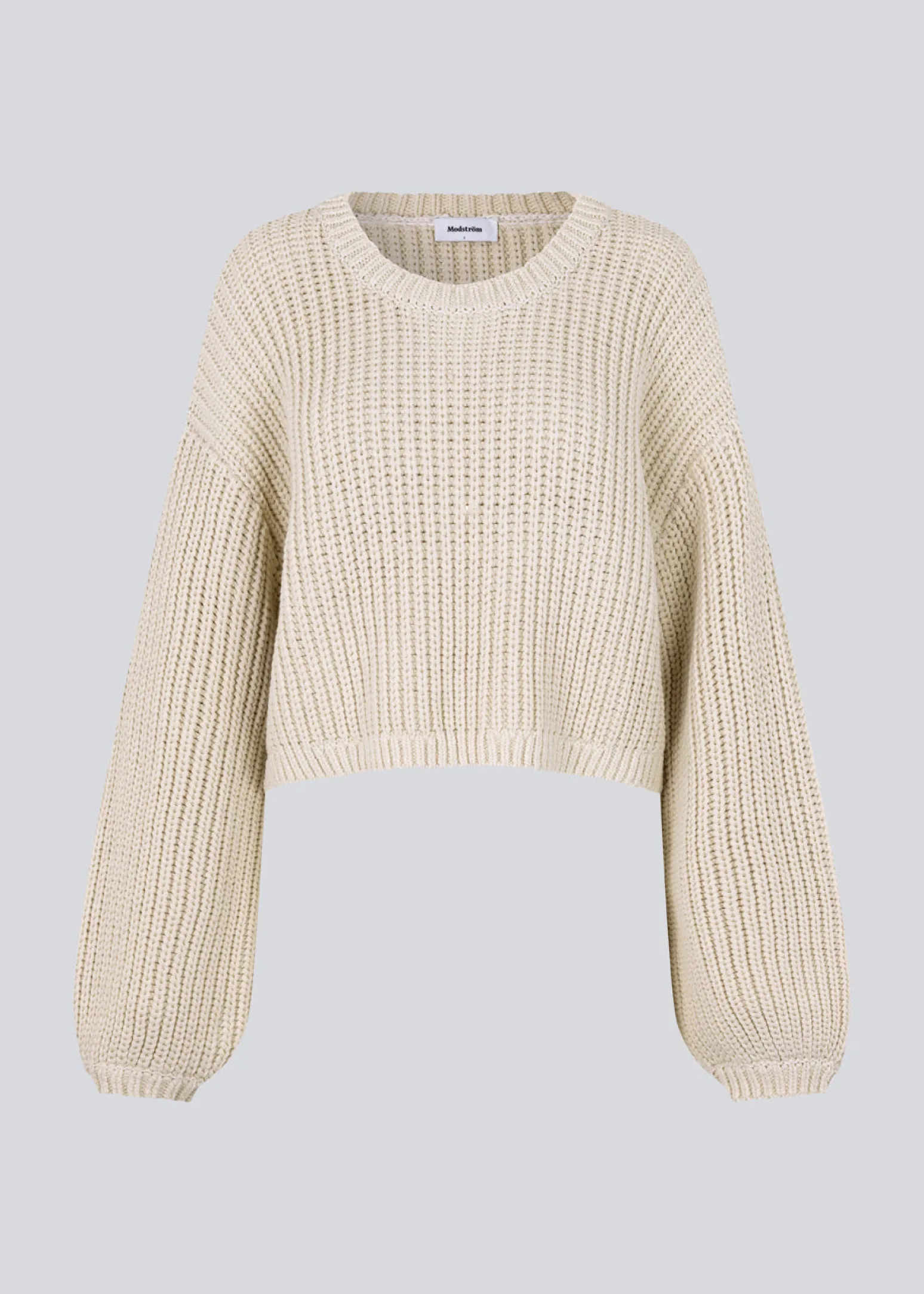 Modström FlakaMD o-neck - Summer Sand< Strik & Bluser