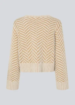 Modström FloriaMD cardigan - Summer Sand< Strik & Bluser