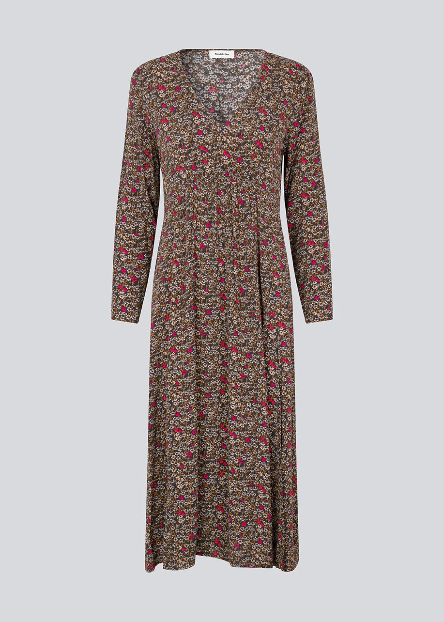 Modström FloryMD print dress - Vibrant Fall Flower< Kjoler