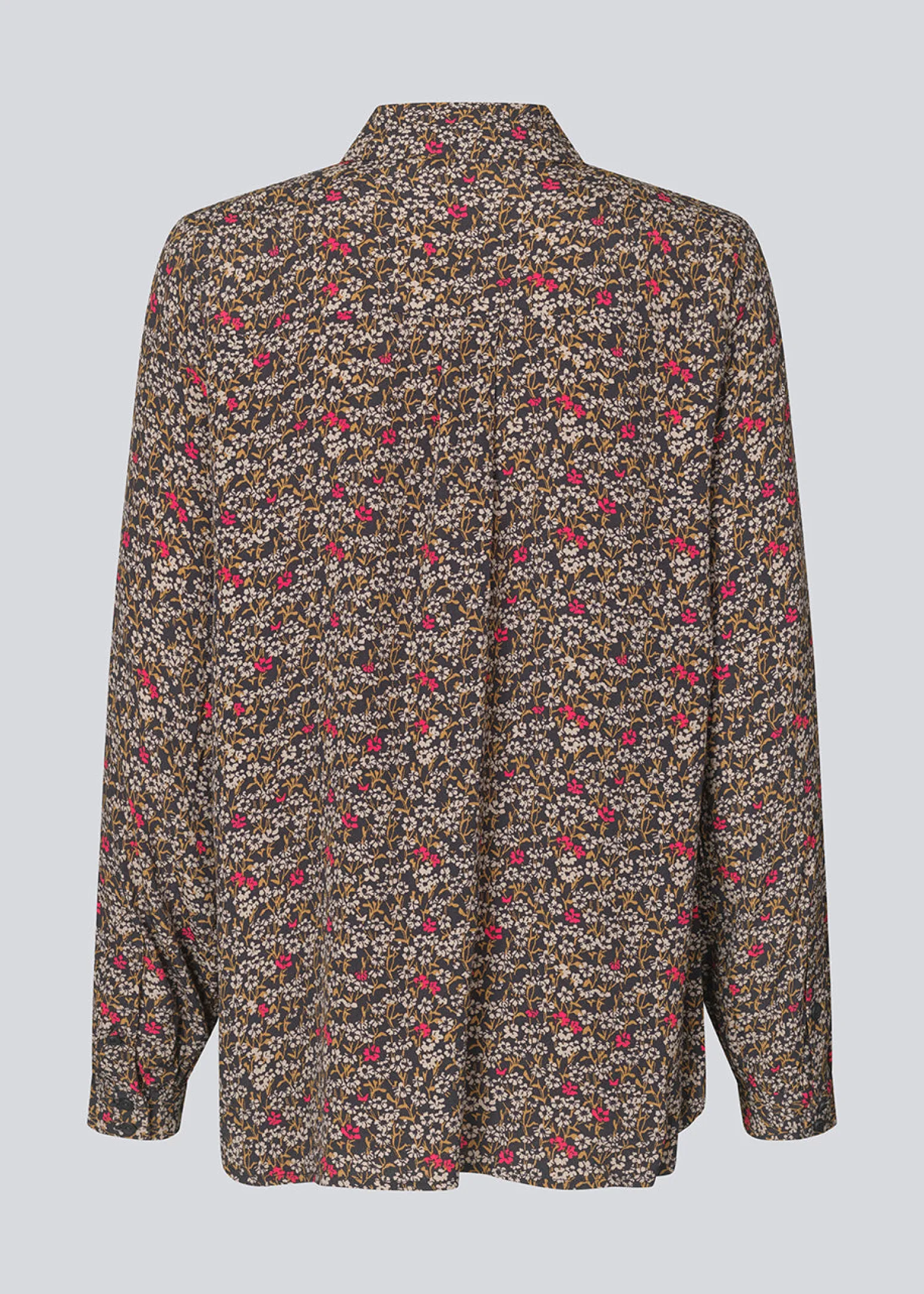 Modström FloryMD print shirt - Vibrant Fall Flower< Skjorter