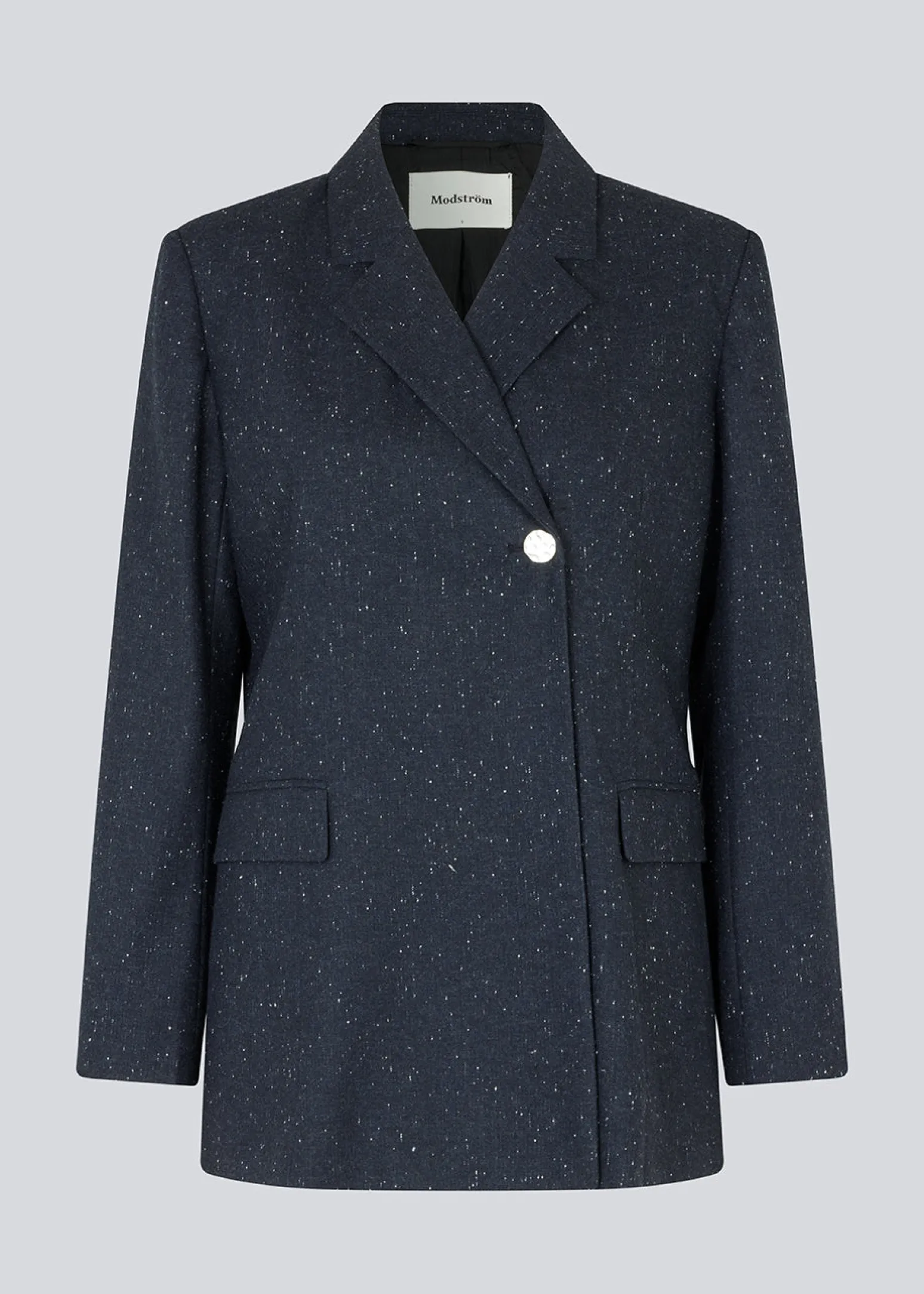 Modström FolaMD blazer - Dark Navy Melange< Blazere