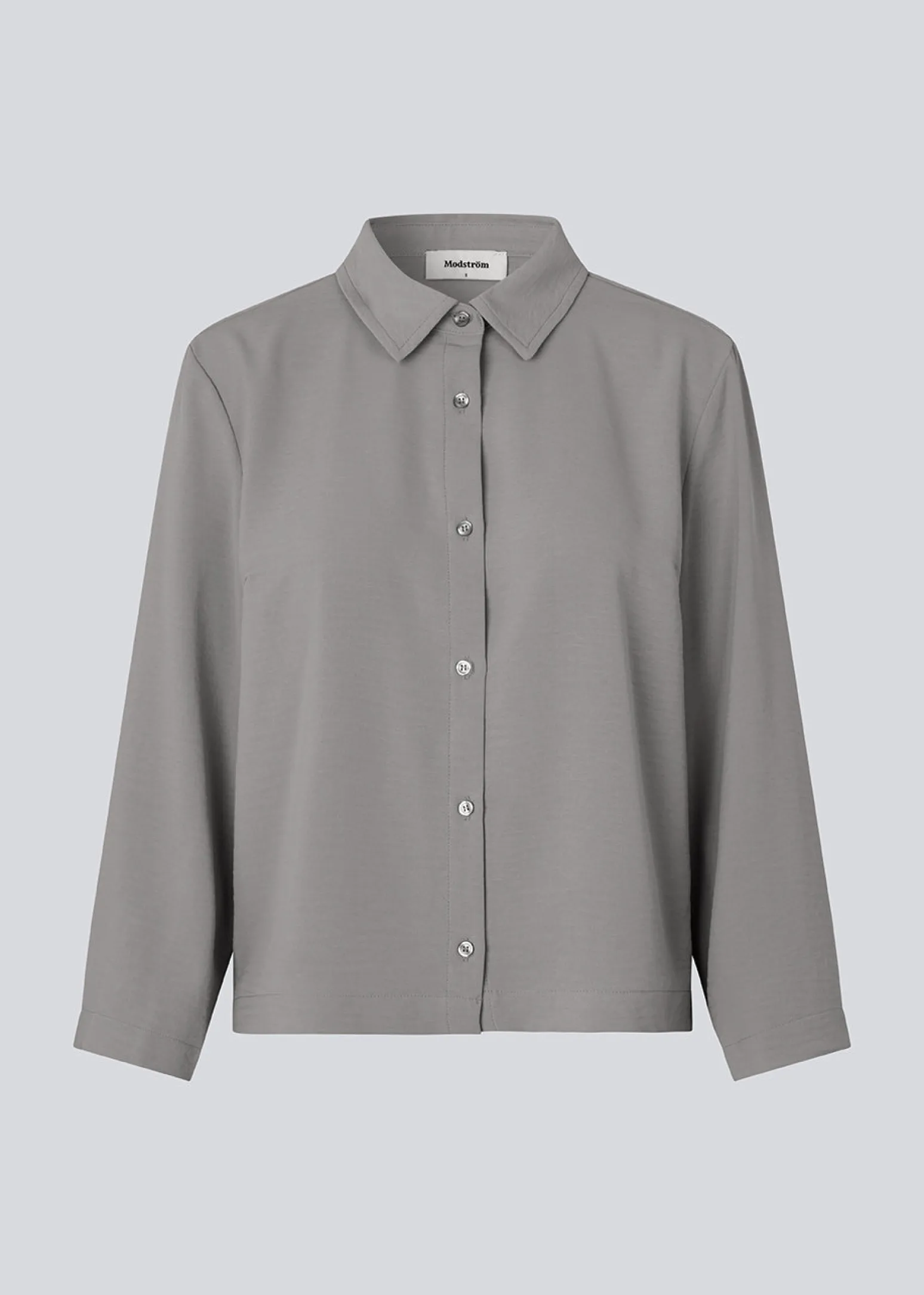 Modström FredaMD shirt - Steeple Gray< Skjorter