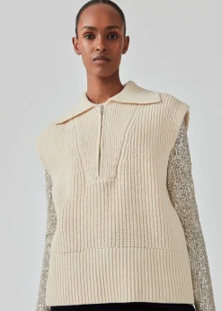 Modström FultonMD vest - Summer Sand< Veste|Strik & Bluser