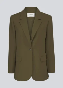 Modström Gale blazer - Dark Olive< Jakkesæt|Blazere