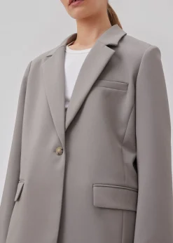 Modström Gale blazer - Steeple Gray< Jakkesæt|Blazere