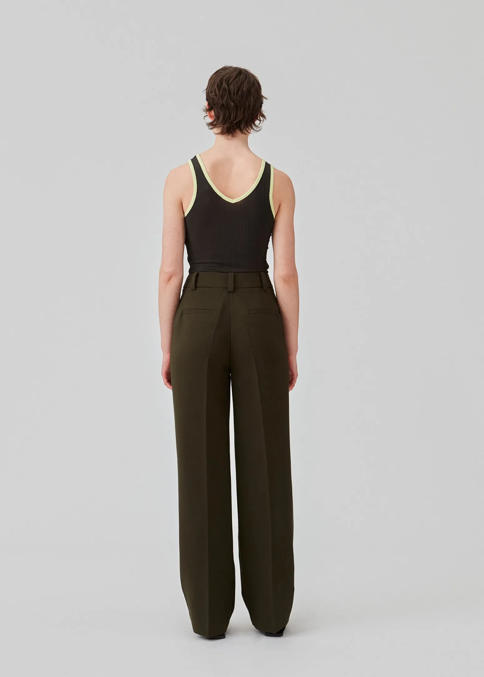 Modström Gale pants - Deep Pine< Jakkesæt|Bukser