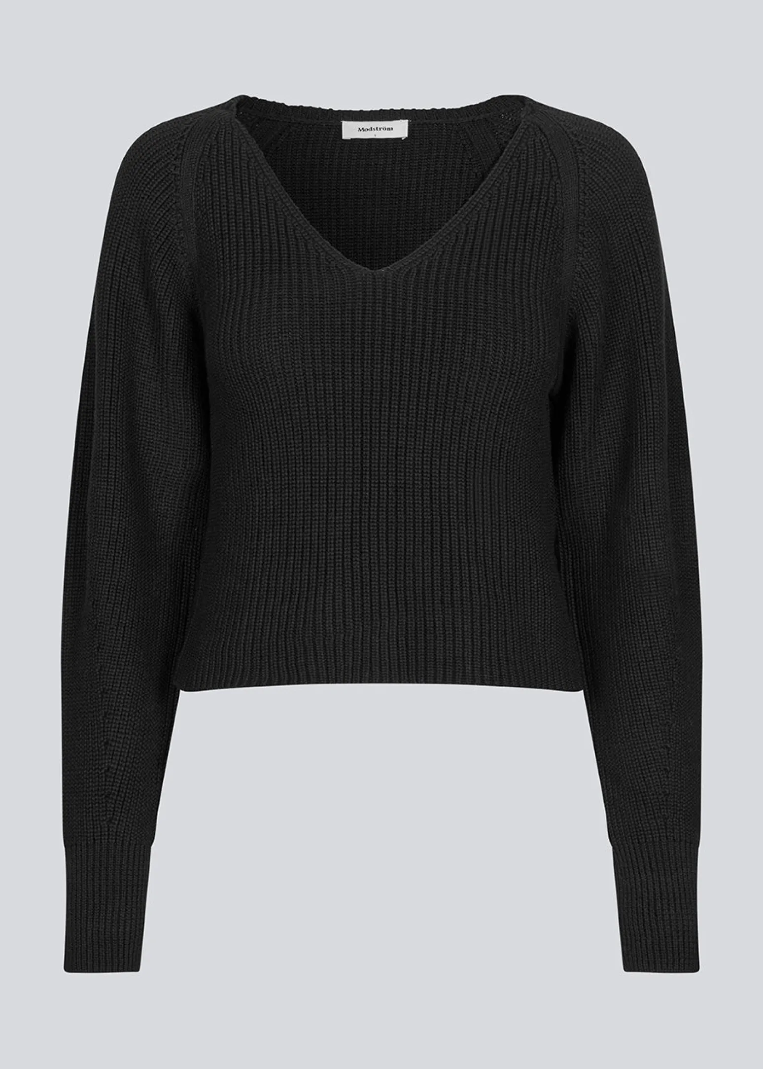 Modström GalenMD short v-neck -< Strik & Bluser