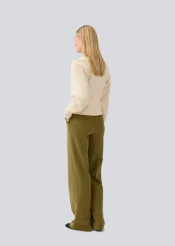 Modström GalenMD short v-neck - Summer Sand< Strik & Bluser