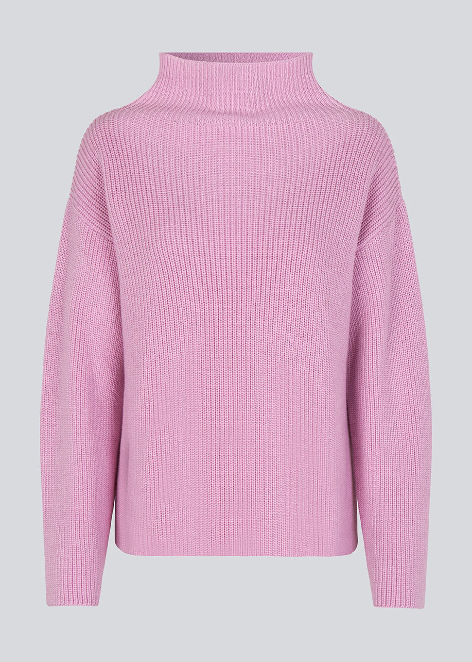 Modström GalenMD t-neck - Pastel Lavender< Strik & Bluser