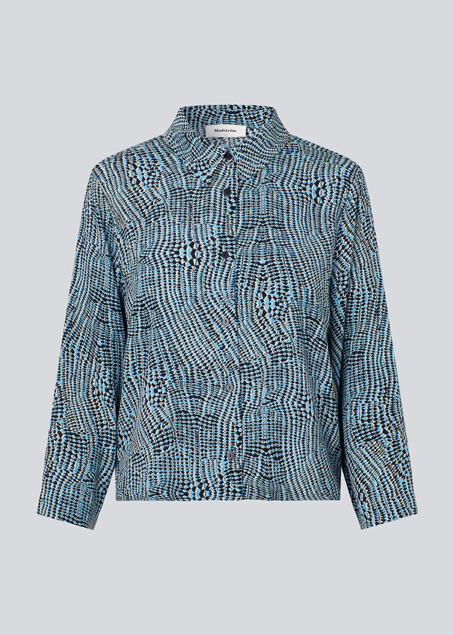 Modström GladstoneMD print shirt -< Skjorter